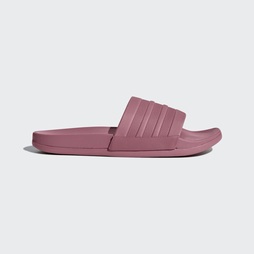 Adidas Adilette Cloudfoam Plus Mono Női Akciós Cipők - Piros [D99581]